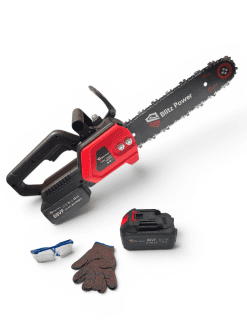 Drujbă electrică profesională 16 inch, cu 2 acumulatori (88V), fără fir