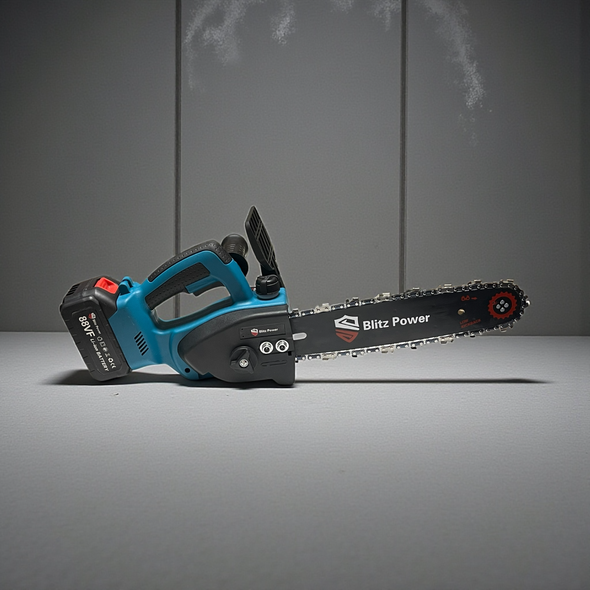 Drujbă Blitz Power cu Lant si 2 Acumulatori 88V | Ungere Automata | Lama 30 Cm - imagine 2