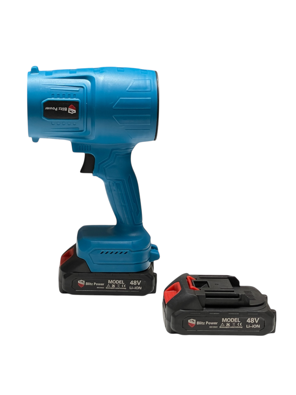 Suflanta Blitz Power Auto Profesionala Turbo – Uscare Rapida si Curatare Multifunctionala, cu 2 acumulatori 48V - imagine 4