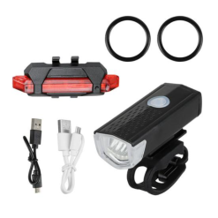 Set Lumini LED pentru Bicicletă – Siguranță și Vizibilitate Maximă